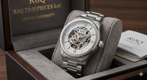 R0Q Luxury Automatic Wrist Watch
